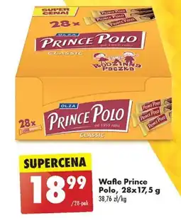 Biedronka Wafle Prince Polo, 28 x 17,5 g oferta