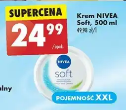 Biedronka Krem NIVEA Soft, 500 ml oferta