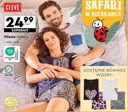 Biedronka CLEVÉ Piżama damska oferta