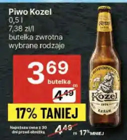 Delikatesy Centrum Piwo Kozel Lezak oferta