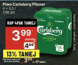 Delikatesy Centrum Piwo Carlsberg oferta
