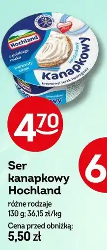 Żabka Ser kanapkowy Hochland oferta