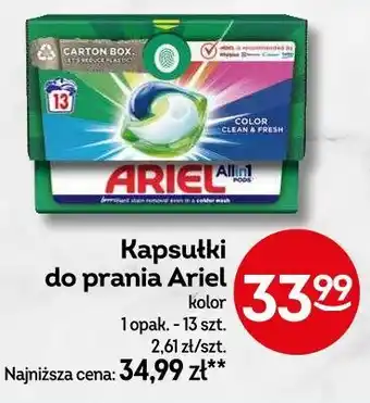 Żabka Kapsułki do prania Ariel oferta