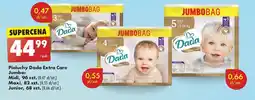 Biedronka Pieluchy Dada Extra Care Jumbo, 68-96 szt. oferta