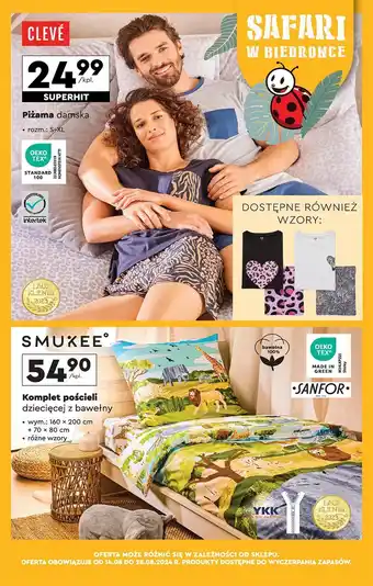 Biedronka Piżama damska s-xl Cleve oferta