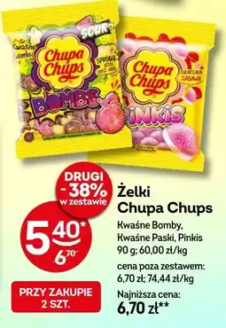 Żabka Żelki Chupa Chups oferta
