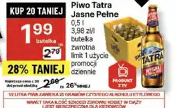 Delikatesy Centrum Piwo Tatra Jasne Pełne oferta