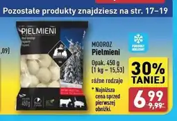 ALDI Pielmieni Mooroz oferta