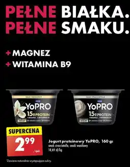 Biedronka Jogurt proteinowy wanilia Danone Yopro oferta