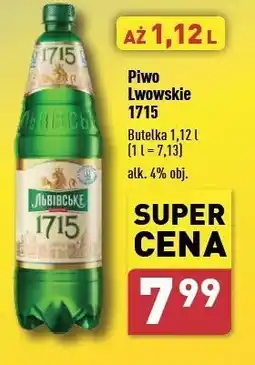 ALDI Piwo Lwowskie 1715 oferta