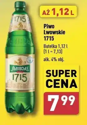 ALDI Piwo Lwowskie 1715 oferta