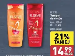 ALDI Szampon odbudowujący keratyna roślinna witaminy olejek rycynowy L'oreal Elseve Dream Long oferta