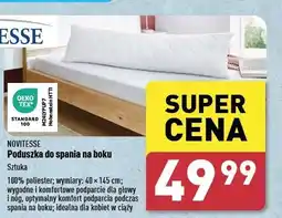 ALDI Poduszka do spania na boku 40 x 145 cm Novitesse oferta