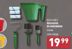 ALDI Zestaw do malowania Deco Craft oferta