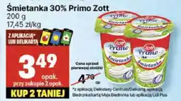 Delikatesy Centrum Śmietanka 30% Primo Zott oferta