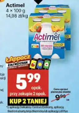 Delikatesy Centrum Actimel oferta