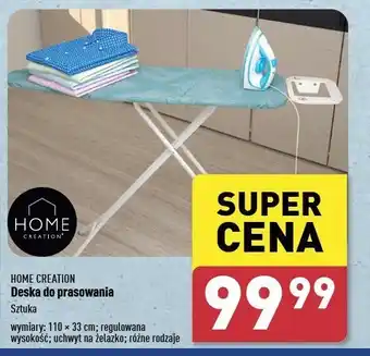 ALDI Deska do prasowania 110 x 33 cm Home Creation oferta