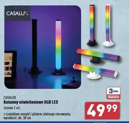 ALDI Kolumna oświetleniowa rgb led 30 cm Casalux oferta