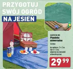 ALDI Plandeka uniwersalna 4 x 3 m Gardenline oferta