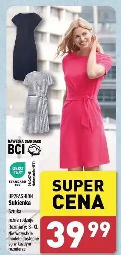 ALDI Sukienka damska s-xl Up2Fashion oferta