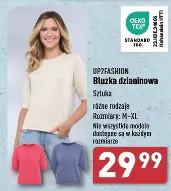 ALDI Bluzka dzianinowa m-xl Up2Fashion oferta