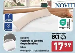 ALDI Poszewka na poduszkę z perkalu 40 x 145 cm Novitesse oferta