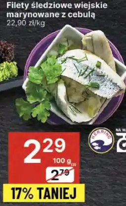 Delikatesy Centrum Filety śledziowe wiejskie marynowane z cebulą oferta