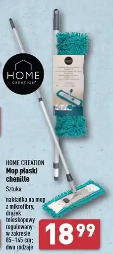 ALDI Mop płaski chenille Home Creation oferta
