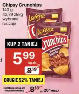 Delikatesy Centrum Chipsy Crunchips oferta