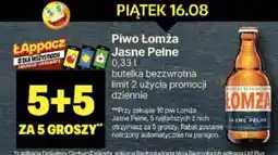 Delikatesy Centrum Piwo Łomża Jasne Pełne oferta