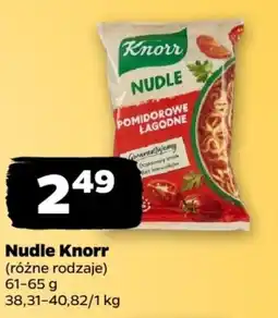 Netto Nudle Knorr, 61-65 g oferta