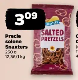 Netto Precle solone Snaxters, 250 g oferta