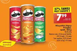 Biedronka Chipsy śmietana-cebula Pringles oferta