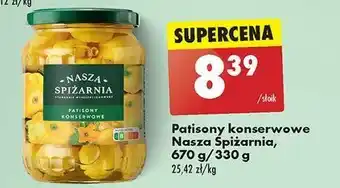 Biedronka Patisony konserwowe Nasza spiżarnia oferta