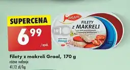 Biedronka Filety z makreli w sosie pomidorowym z suszonymi pomidorami Graal oferta