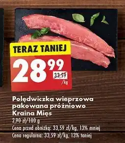 Biedronka Polędwiczka wieprzowa Kraina mięs oferta