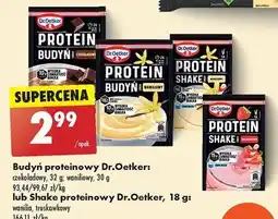 Biedronka Budyń proteinowy waniliowy Dr. oetker oferta