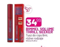 Koliber drogerie Tusz do rzęs Rimmel oferta