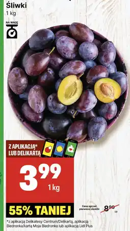 Delikatesy Centrum Śliwki Biedronka oferta