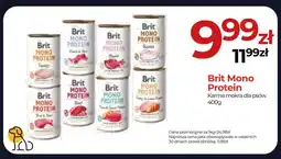 Brit Mono Protein Karma mokra dla psów 400g