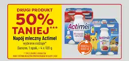 Polomarket Napój mleczny Actimel Danone, 4 x 100 g oferta