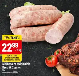 Polomarket Kiełbasa ze świniobicia Rzeźnik Szymon 1 kg oferta