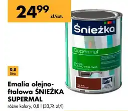 Mrówka Emalia olejno-ftalowa ŚNIEŻKA SUPERMAL 0,8 l oferta