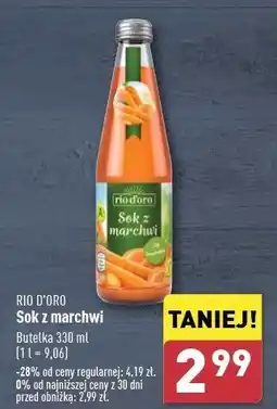 ALDI Sok z marchwi Rio D'oro oferta