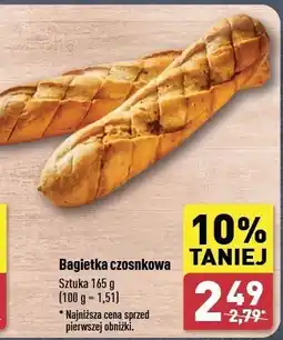 ALDI Bagietka czosnkowa oferta