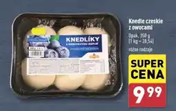 ALDI Knedle czeskie z borówkami oferta