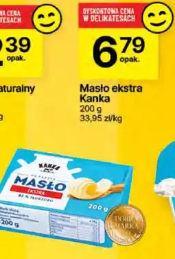 Delikatesy Centrum Masło ekstra Kanka oferta