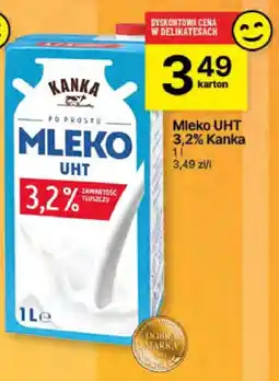 Delikatesy Centrum Mleko UHT 3,2% Kanka oferta