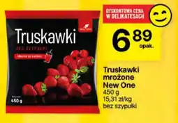 Delikatesy Centrum Truskawki mrożone New One oferta