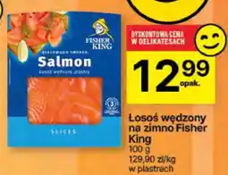 Delikatesy Centrum Łosoś wędzony na zimno Fisher King oferta